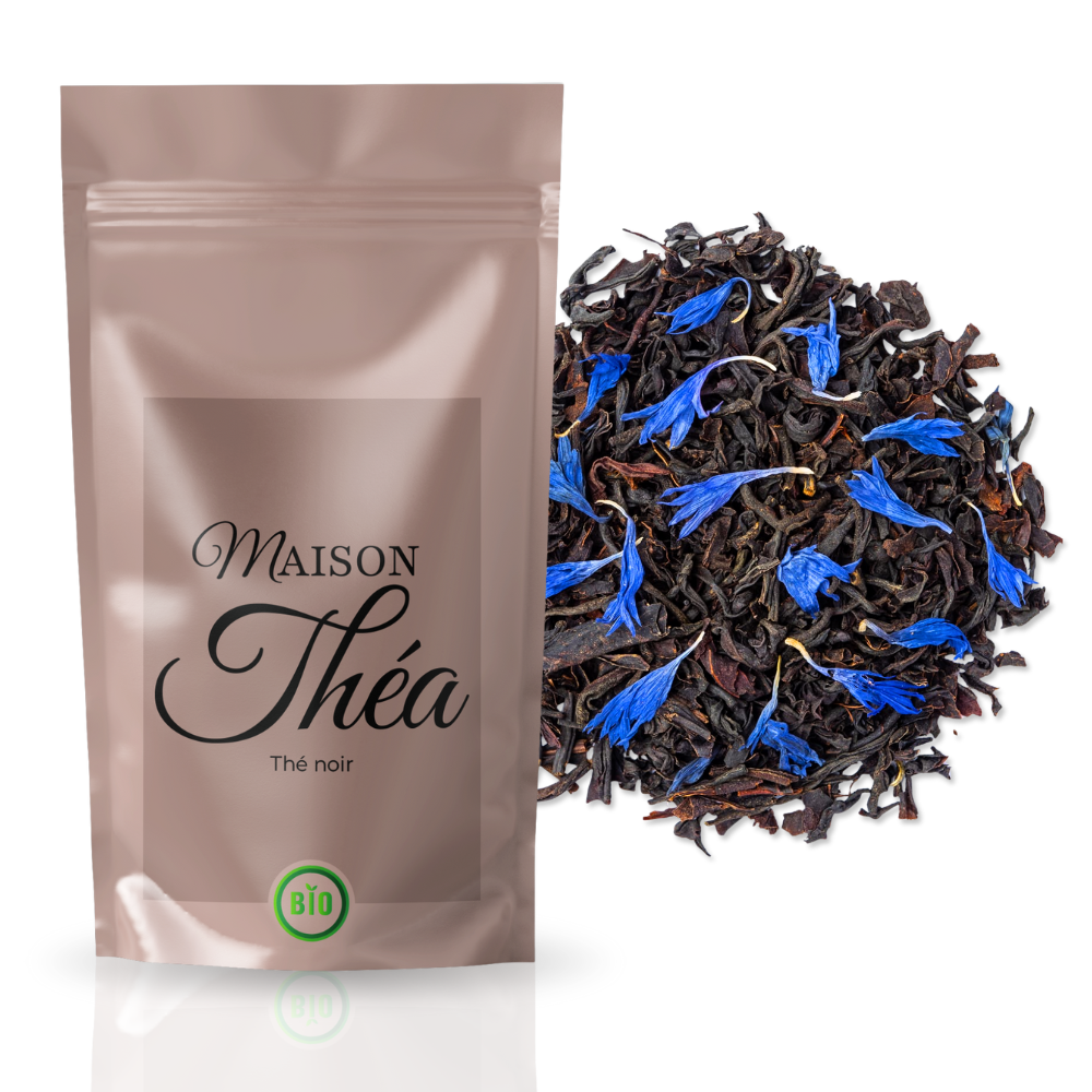 Thé noir | Blue Earl Grey BIO