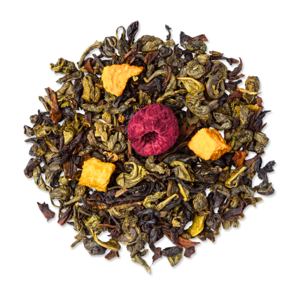 Thé noir | Pêche-framboise BIO