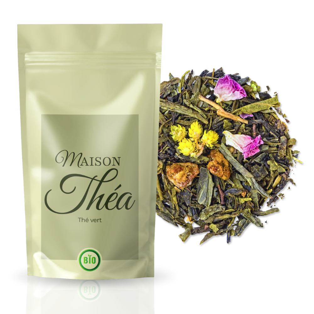 Thé vert | Rose Immortelle BIO